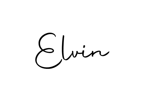 You should practise on your own different ways (Autography-DOLnW) to write your name (Elvin) in signature. don't let someone else do it for you. Elvin signature style 10 images and pictures png