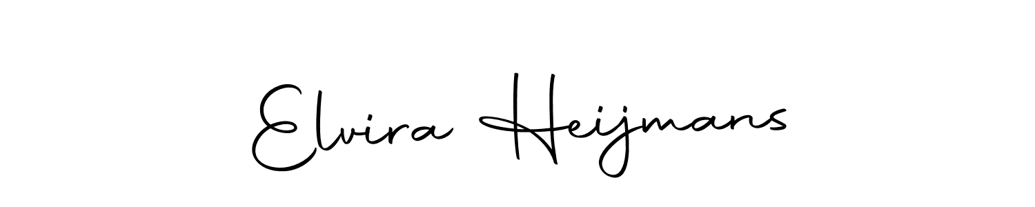 Also we have Elvira Heijmans name is the best signature style. Create professional handwritten signature collection using Autography-DOLnW autograph style. Elvira Heijmans signature style 10 images and pictures png