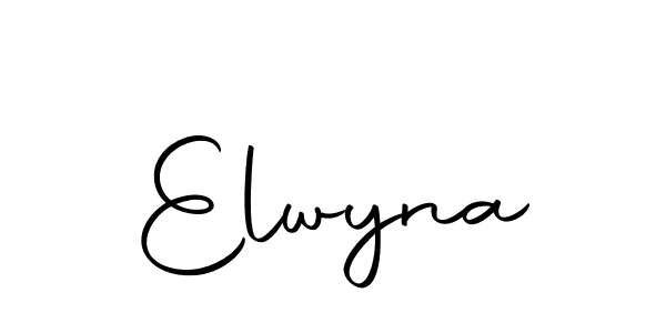 Create a beautiful signature design for name Elwyna. With this signature (Autography-DOLnW) fonts, you can make a handwritten signature for free. Elwyna signature style 10 images and pictures png