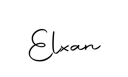 You should practise on your own different ways (Autography-DOLnW) to write your name (Elxan) in signature. don't let someone else do it for you. Elxan signature style 10 images and pictures png