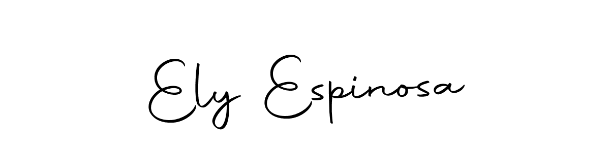 Use a signature maker to create a handwritten signature online. With this signature software, you can design (Autography-DOLnW) your own signature for name Ely Espinosa. Ely Espinosa signature style 10 images and pictures png