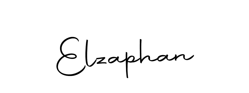 Design your own signature with our free online signature maker. With this signature software, you can create a handwritten (Autography-DOLnW) signature for name Elzaphan. Elzaphan signature style 10 images and pictures png