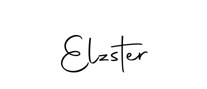 Make a beautiful signature design for name Elzster. With this signature (Autography-DOLnW) style, you can create a handwritten signature for free. Elzster signature style 10 images and pictures png