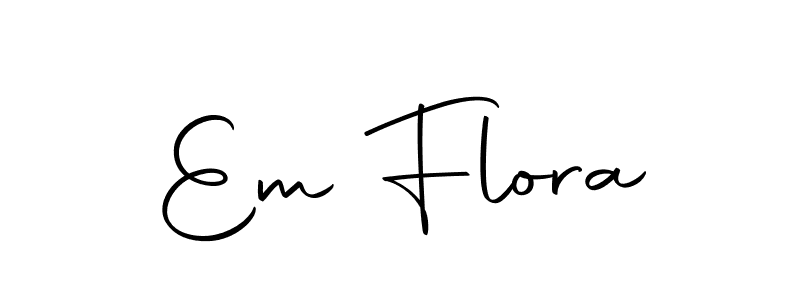 Em Flora stylish signature style. Best Handwritten Sign (Autography-DOLnW) for my name. Handwritten Signature Collection Ideas for my name Em Flora. Em Flora signature style 10 images and pictures png