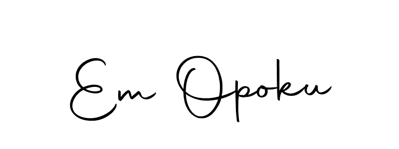 Also You can easily find your signature by using the search form. We will create Em Opoku name handwritten signature images for you free of cost using Autography-DOLnW sign style. Em Opoku signature style 10 images and pictures png