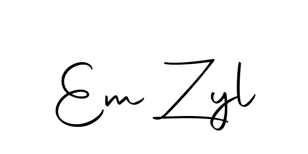 You can use this online signature creator to create a handwritten signature for the name Em Zyl. This is the best online autograph maker. Em Zyl signature style 10 images and pictures png
