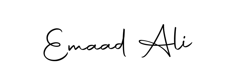 It looks lik you need a new signature style for name Emaad Ali. Design unique handwritten (Autography-DOLnW) signature with our free signature maker in just a few clicks. Emaad Ali signature style 10 images and pictures png