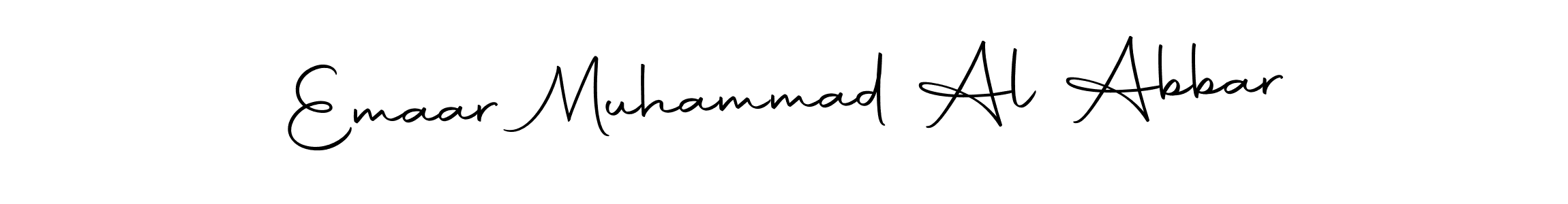 The best way (Autography-DOLnW) to make a short signature is to pick only two or three words in your name. The name Emaar Muhammad Al Abbar include a total of six letters. For converting this name. Emaar Muhammad Al Abbar signature style 10 images and pictures png
