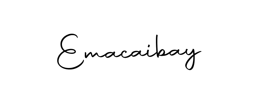 Emacaibay stylish signature style. Best Handwritten Sign (Autography-DOLnW) for my name. Handwritten Signature Collection Ideas for my name Emacaibay. Emacaibay signature style 10 images and pictures png