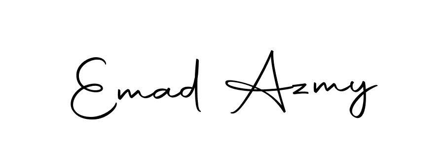 How to make Emad Azmy signature? Autography-DOLnW is a professional autograph style. Create handwritten signature for Emad Azmy name. Emad Azmy signature style 10 images and pictures png