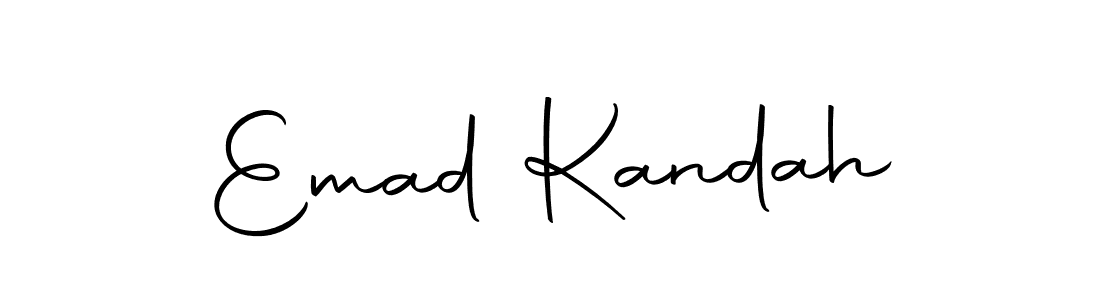 How to make Emad Kandah signature? Autography-DOLnW is a professional autograph style. Create handwritten signature for Emad Kandah name. Emad Kandah signature style 10 images and pictures png
