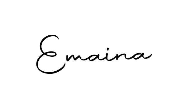 Here are the top 10 professional signature styles for the name Emaina. These are the best autograph styles you can use for your name. Emaina signature style 10 images and pictures png