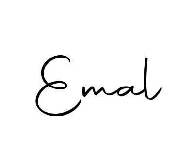 How to make Emal name signature. Use Autography-DOLnW style for creating short signs online. This is the latest handwritten sign. Emal signature style 10 images and pictures png