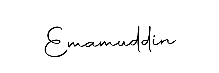 You should practise on your own different ways (Autography-DOLnW) to write your name (Emamuddin) in signature. don't let someone else do it for you. Emamuddin signature style 10 images and pictures png