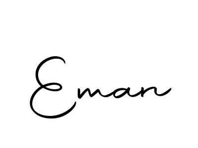 Create a beautiful signature design for name Eman. With this signature (Autography-DOLnW) fonts, you can make a handwritten signature for free. Eman signature style 10 images and pictures png