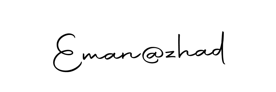 It looks lik you need a new signature style for name Eman@zhad. Design unique handwritten (Autography-DOLnW) signature with our free signature maker in just a few clicks. Eman@zhad signature style 10 images and pictures png