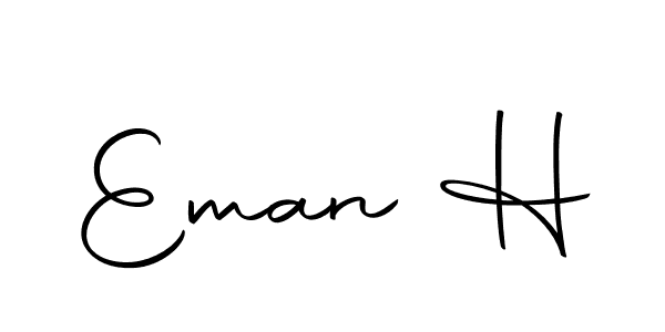 Eman H stylish signature style. Best Handwritten Sign (Autography-DOLnW) for my name. Handwritten Signature Collection Ideas for my name Eman H. Eman H signature style 10 images and pictures png