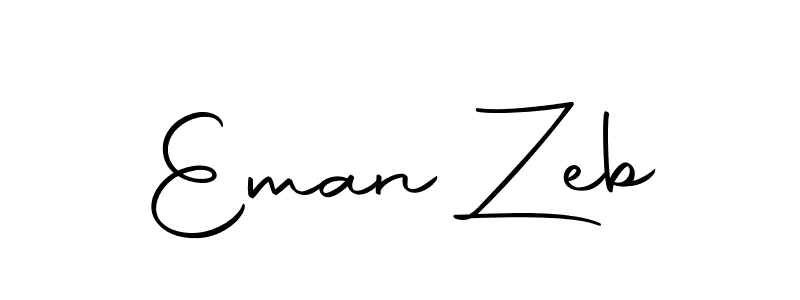 Eman Zeb stylish signature style. Best Handwritten Sign (Autography-DOLnW) for my name. Handwritten Signature Collection Ideas for my name Eman Zeb. Eman Zeb signature style 10 images and pictures png