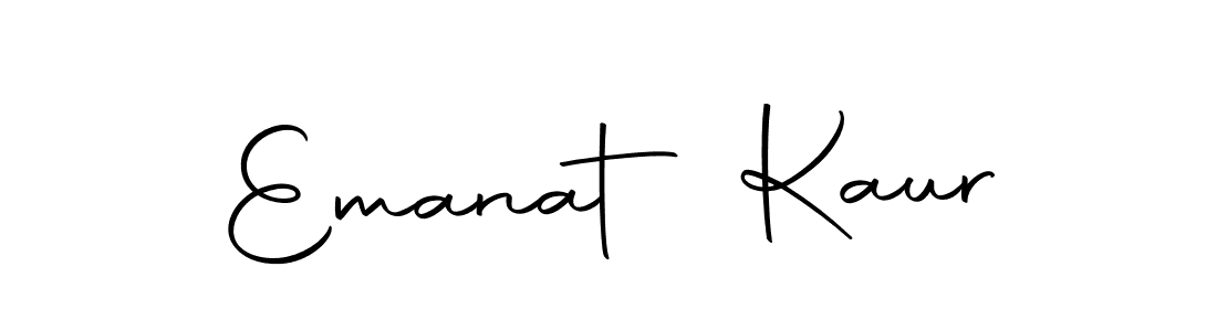 How to make Emanat Kaur signature? Autography-DOLnW is a professional autograph style. Create handwritten signature for Emanat Kaur name. Emanat Kaur signature style 10 images and pictures png