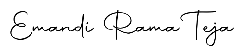 Autography-DOLnW is a professional signature style that is perfect for those who want to add a touch of class to their signature. Get Emandi Rama Teja name fancy signature for free. Emandi Rama Teja signature style 10 images and pictures png