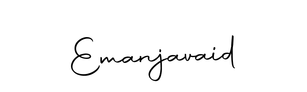 Make a short Emanjavaid signature style. Manage your documents anywhere anytime using Autography-DOLnW. Create and add eSignatures, submit forms, share and send files easily. Emanjavaid signature style 10 images and pictures png