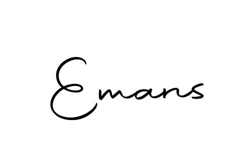 You should practise on your own different ways (Autography-DOLnW) to write your name (Emans) in signature. don't let someone else do it for you. Emans signature style 10 images and pictures png