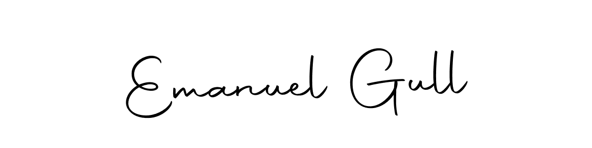 Create a beautiful signature design for name Emanuel Gull. With this signature (Autography-DOLnW) fonts, you can make a handwritten signature for free. Emanuel Gull signature style 10 images and pictures png