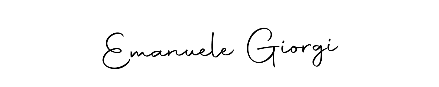 Emanuele Giorgi stylish signature style. Best Handwritten Sign (Autography-DOLnW) for my name. Handwritten Signature Collection Ideas for my name Emanuele Giorgi. Emanuele Giorgi signature style 10 images and pictures png