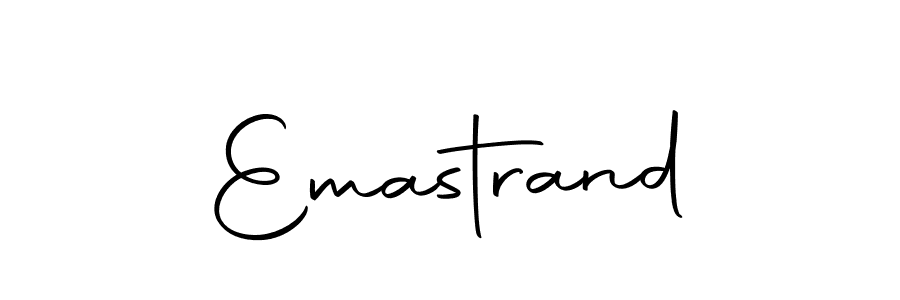 Use a signature maker to create a handwritten signature online. With this signature software, you can design (Autography-DOLnW) your own signature for name Emastrand. Emastrand signature style 10 images and pictures png