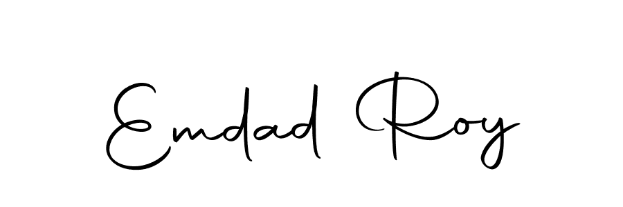 This is the best signature style for the Emdad Roy name. Also you like these signature font (Autography-DOLnW). Mix name signature. Emdad Roy signature style 10 images and pictures png