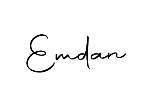 It looks lik you need a new signature style for name Emdan. Design unique handwritten (Autography-DOLnW) signature with our free signature maker in just a few clicks. Emdan signature style 10 images and pictures png