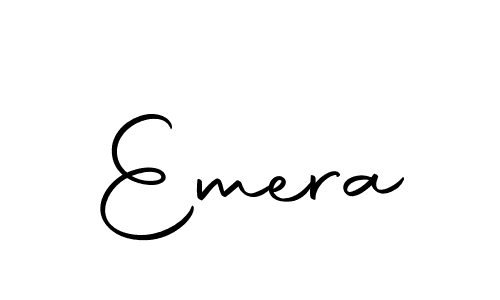 Also we have Emera name is the best signature style. Create professional handwritten signature collection using Autography-DOLnW autograph style. Emera signature style 10 images and pictures png