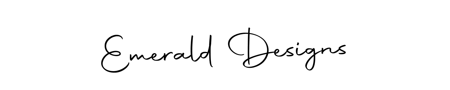 Use a signature maker to create a handwritten signature online. With this signature software, you can design (Autography-DOLnW) your own signature for name Emerald Designs. Emerald Designs signature style 10 images and pictures png