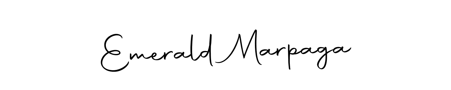 How to make Emerald Marpaga signature? Autography-DOLnW is a professional autograph style. Create handwritten signature for Emerald Marpaga name. Emerald Marpaga signature style 10 images and pictures png