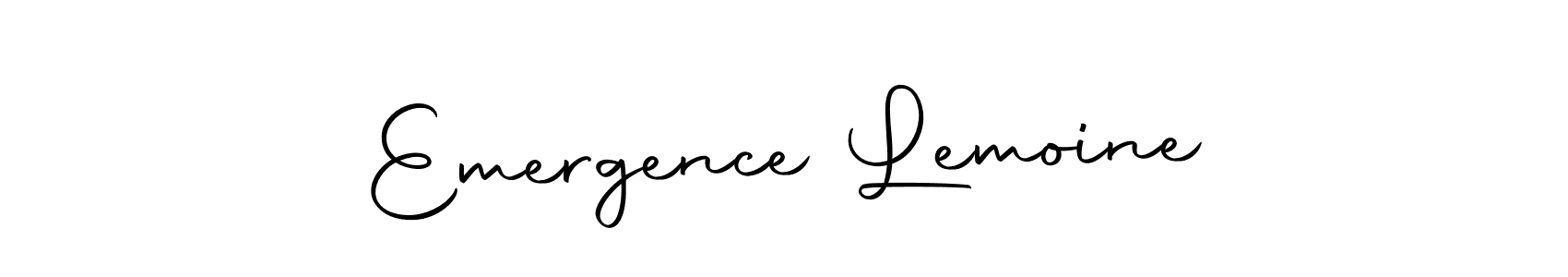 Once you've used our free online signature maker to create your best signature Autography-DOLnW style, it's time to enjoy all of the benefits that Emergence Lemoine name signing documents. Emergence Lemoine signature style 10 images and pictures png