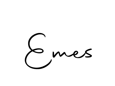 Also we have Emes name is the best signature style. Create professional handwritten signature collection using Autography-DOLnW autograph style. Emes signature style 10 images and pictures png