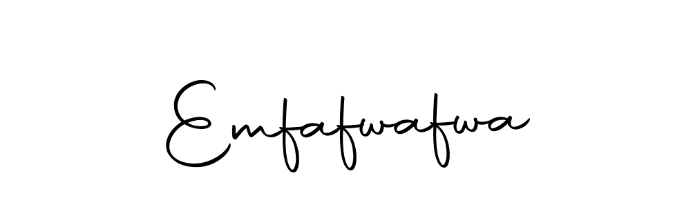 Also we have Emfafwafwa name is the best signature style. Create professional handwritten signature collection using Autography-DOLnW autograph style. Emfafwafwa signature style 10 images and pictures png