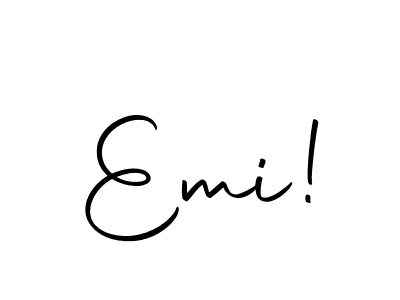 This is the best signature style for the Emi! name. Also you like these signature font (Autography-DOLnW). Mix name signature. Emi! signature style 10 images and pictures png