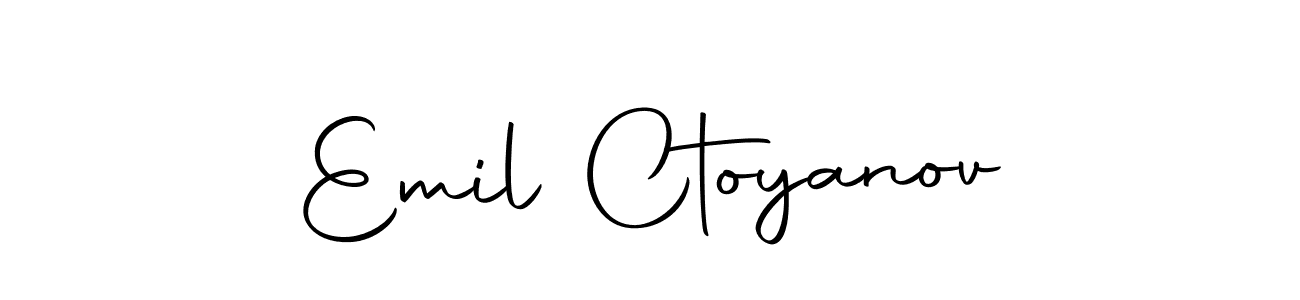 Make a beautiful signature design for name Emil Ctoyanov. With this signature (Autography-DOLnW) style, you can create a handwritten signature for free. Emil Ctoyanov signature style 10 images and pictures png