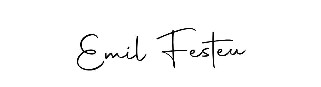 This is the best signature style for the Emil Festeu name. Also you like these signature font (Autography-DOLnW). Mix name signature. Emil Festeu signature style 10 images and pictures png
