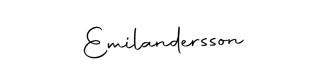 You can use this online signature creator to create a handwritten signature for the name Emilandersson. This is the best online autograph maker. Emilandersson signature style 10 images and pictures png