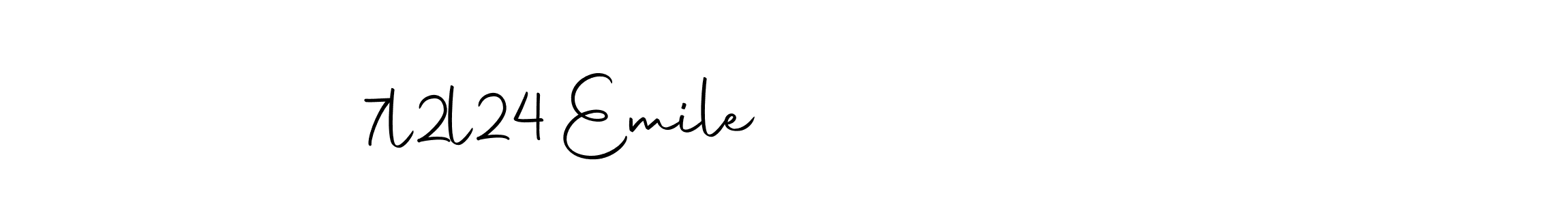 This is the best signature style for the Emile            7l2l24 name. Also you like these signature font (Autography-DOLnW). Mix name signature. Emile            7l2l24 signature style 10 images and pictures png