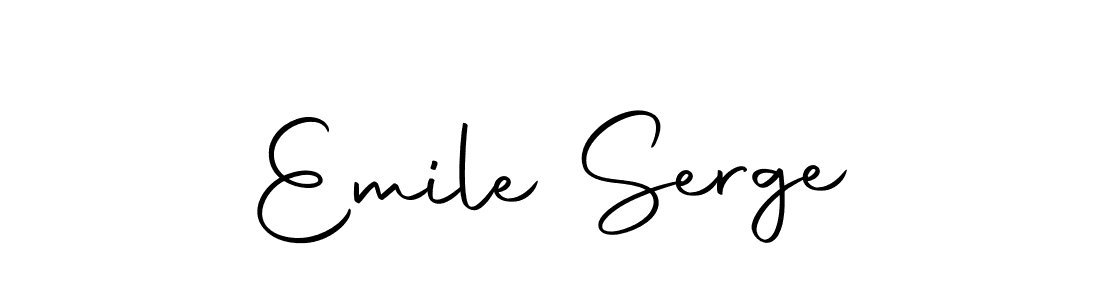 Once you've used our free online signature maker to create your best signature Autography-DOLnW style, it's time to enjoy all of the benefits that Emile Serge name signing documents. Emile Serge signature style 10 images and pictures png