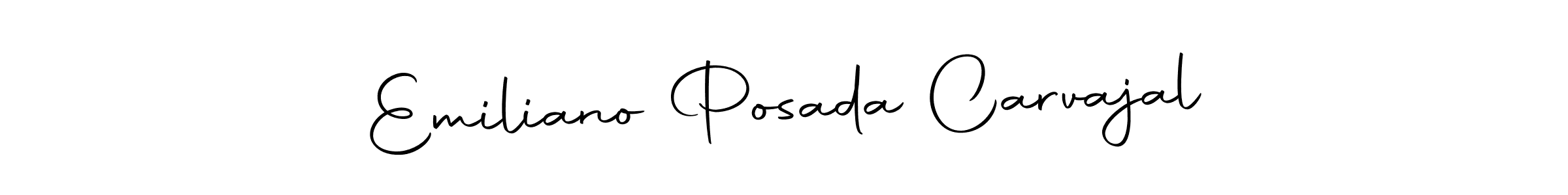 The best way (Autography-DOLnW) to make a short signature is to pick only two or three words in your name. The name Emiliano Posada Carvajal include a total of six letters. For converting this name. Emiliano Posada Carvajal signature style 10 images and pictures png