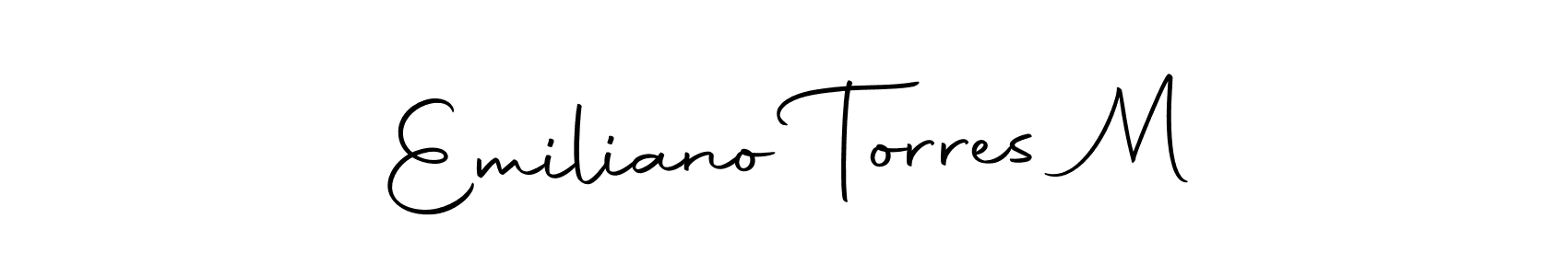 Here are the top 10 professional signature styles for the name Emiliano Torres M. These are the best autograph styles you can use for your name. Emiliano Torres M signature style 10 images and pictures png