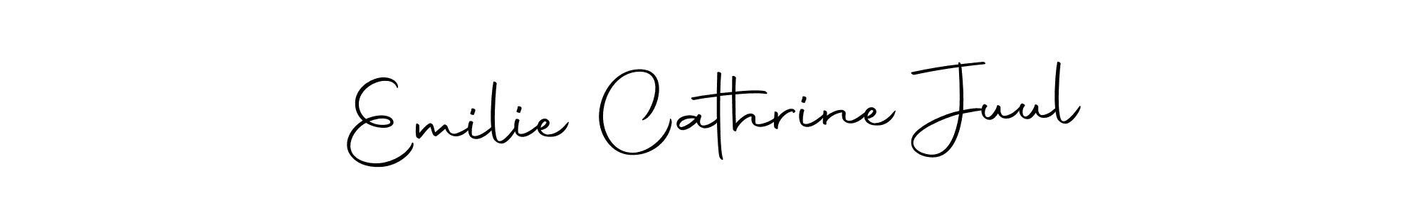 It looks lik you need a new signature style for name Emilie Cathrine Juul. Design unique handwritten (Autography-DOLnW) signature with our free signature maker in just a few clicks. Emilie Cathrine Juul signature style 10 images and pictures png