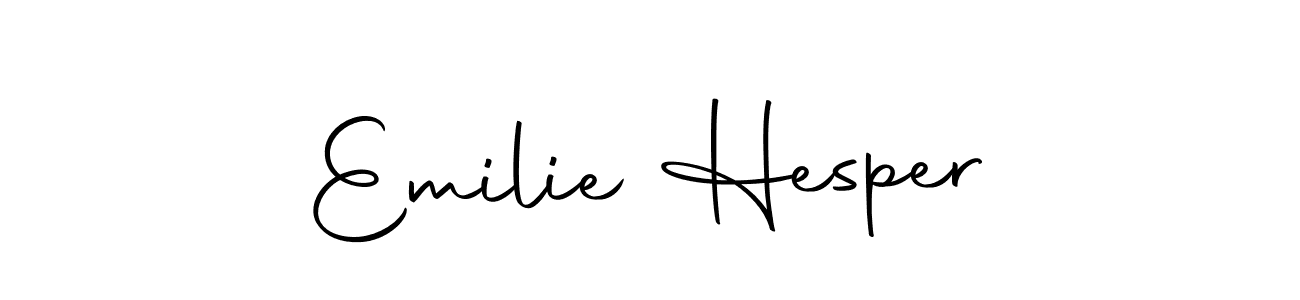 This is the best signature style for the Emilie Hesper name. Also you like these signature font (Autography-DOLnW). Mix name signature. Emilie Hesper signature style 10 images and pictures png