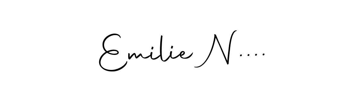 Once you've used our free online signature maker to create your best signature Autography-DOLnW style, it's time to enjoy all of the benefits that Emilie N.... name signing documents. Emilie N.... signature style 10 images and pictures png