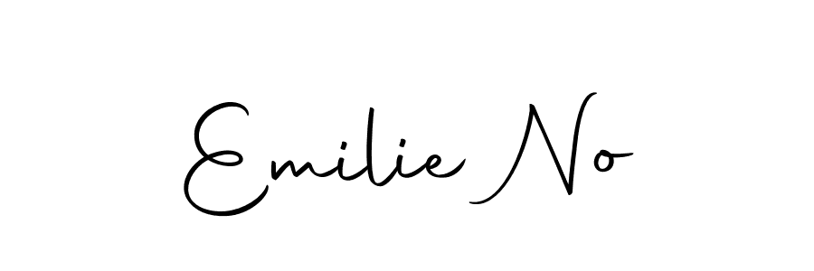 You should practise on your own different ways (Autography-DOLnW) to write your name (Emilie No) in signature. don't let someone else do it for you. Emilie No signature style 10 images and pictures png