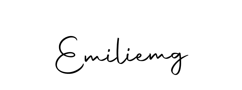 Also we have Emiliemg name is the best signature style. Create professional handwritten signature collection using Autography-DOLnW autograph style. Emiliemg signature style 10 images and pictures png